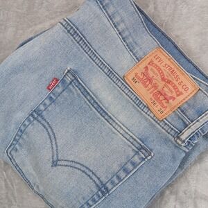 Levis 514 Mens 36x30 Straight Leg Stretch Denim Jeans